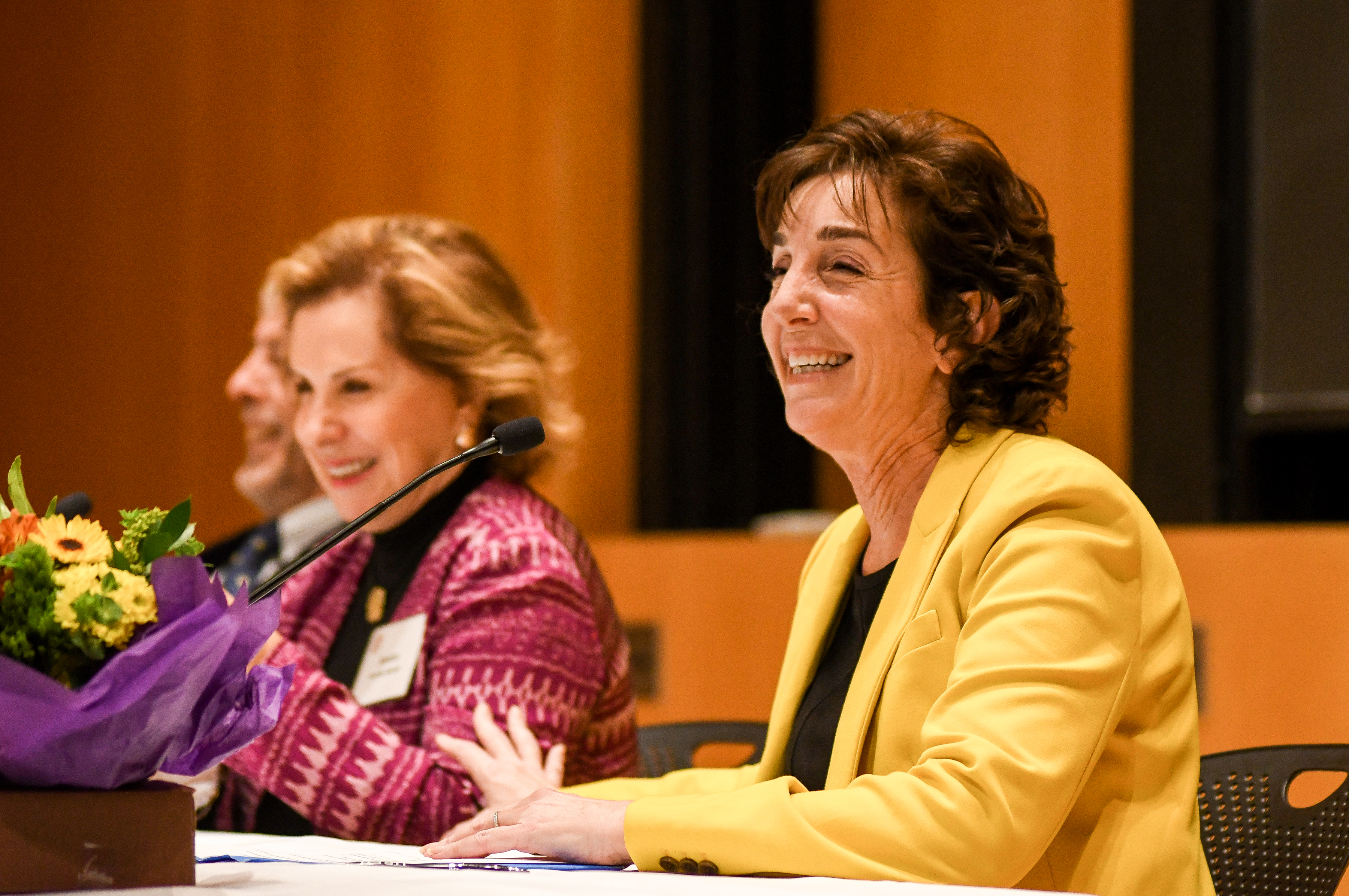 Sandra Fuentes-Berain, Mexico’s Ambassador Emeritus (left), and Roberta Jacobson, former U.S. Ambassador to Mexico (right).