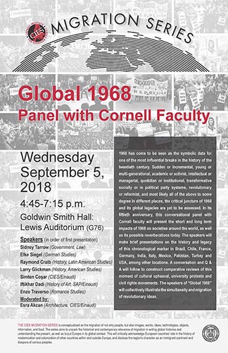 Global 1968 Panel Poster