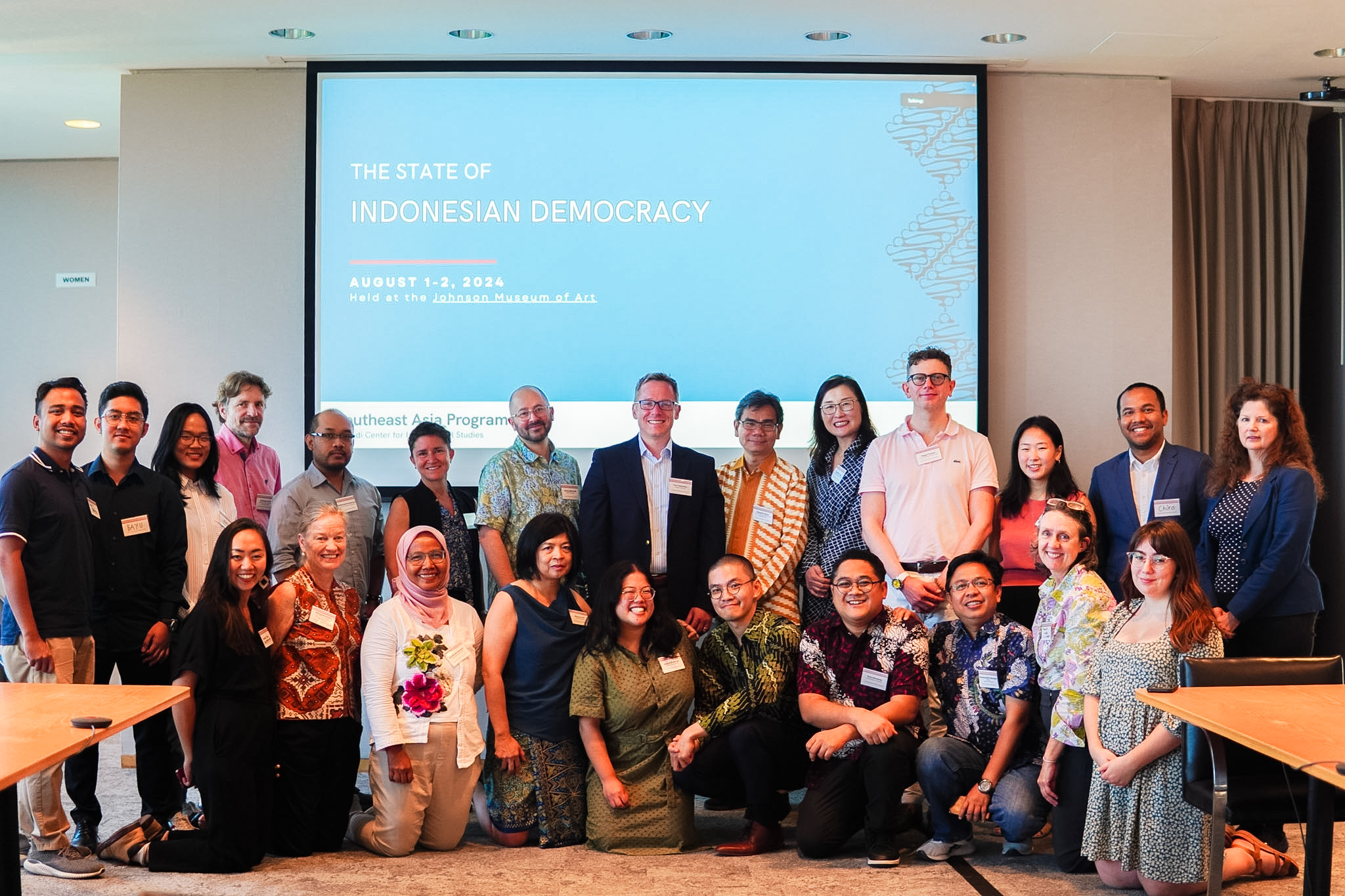 A group photo of all conference attendees and SEAP staff.