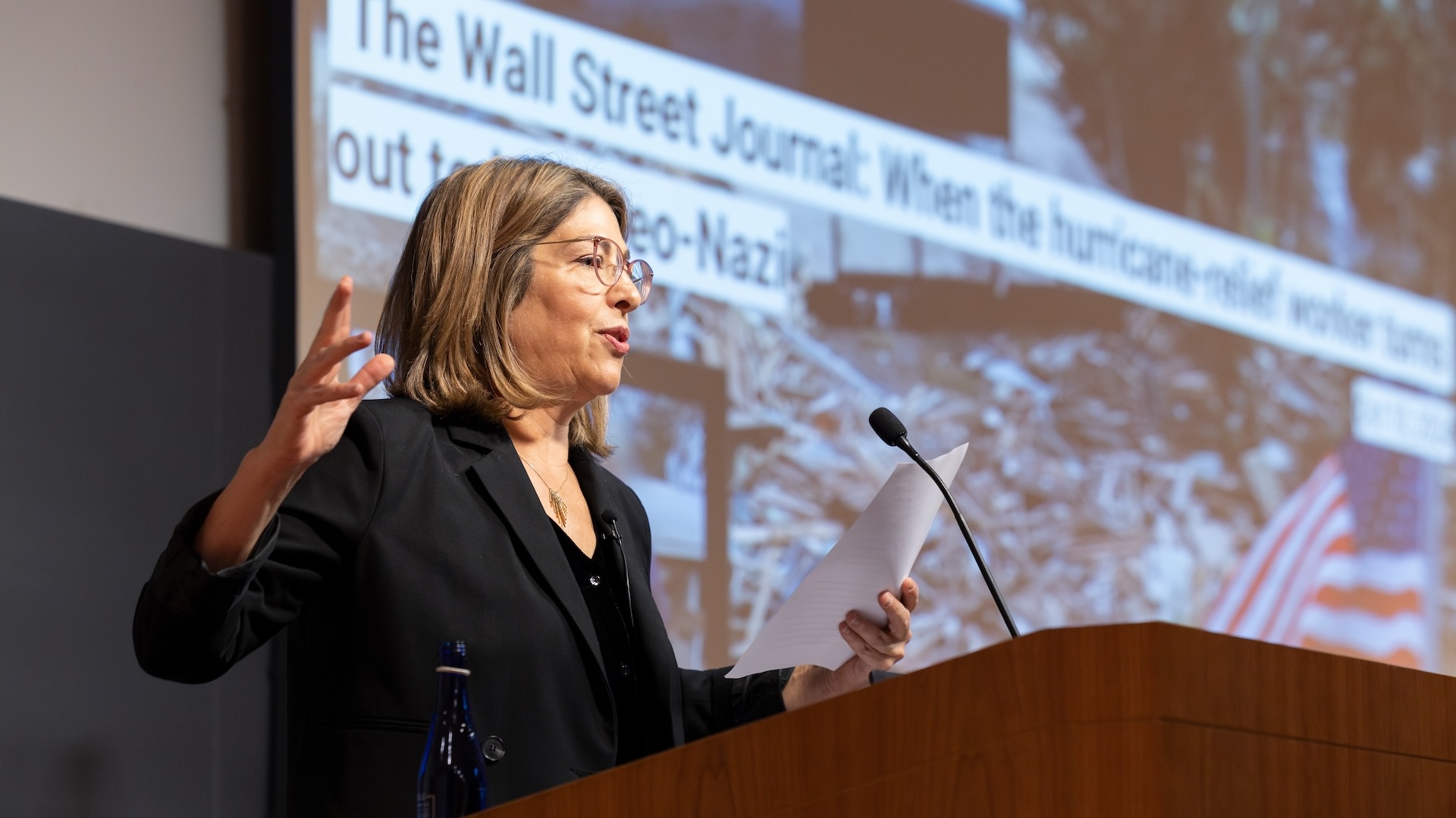 Naomi Klein Bartels lecture, Oct. 23, 2024