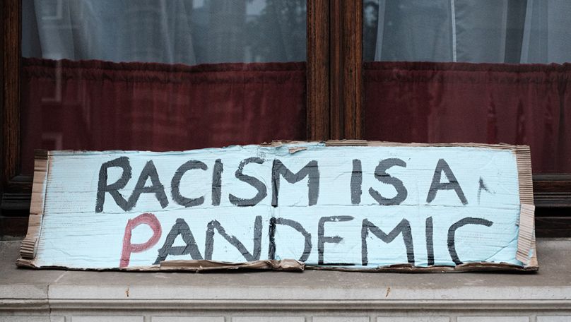 Racism is a Pandemic sign