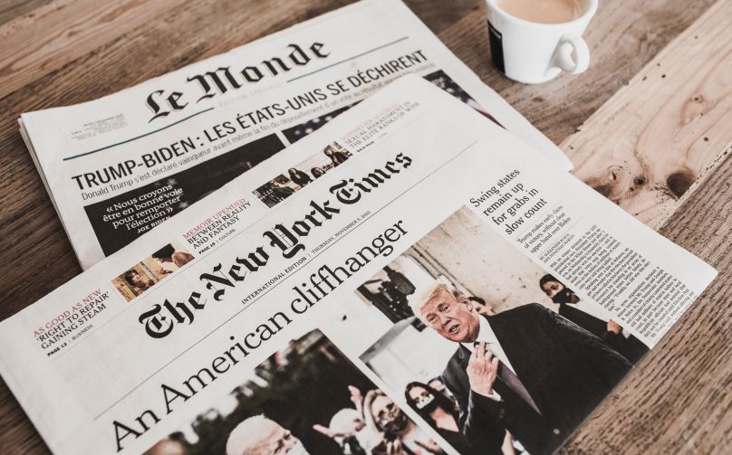 International newspapers from Thursday, November 5, 2020 – Le Monde and New York Times