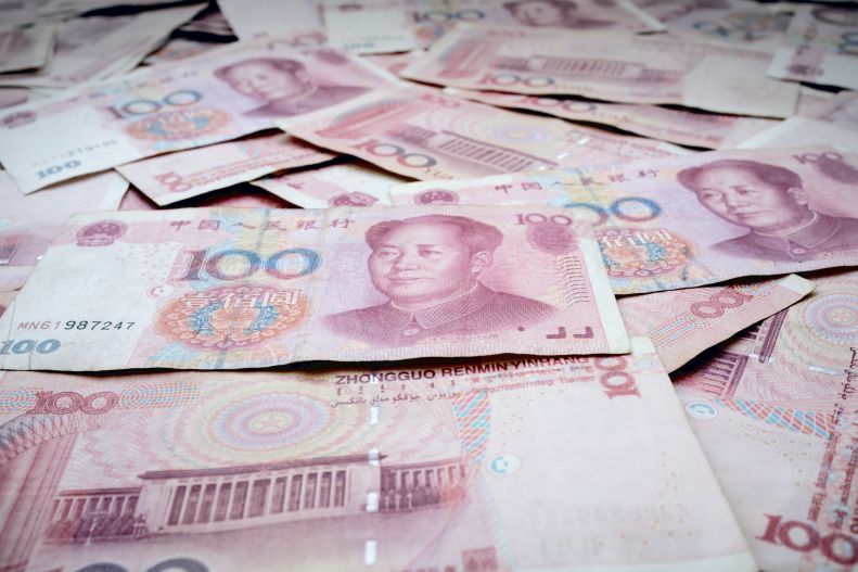 Currency from China - 100 Yuan RMB note
