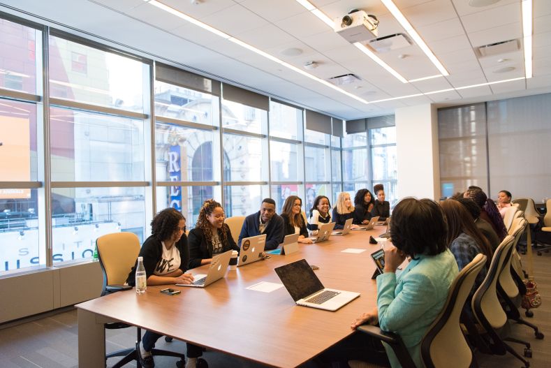 Groups of people having a discussion-Unsplash