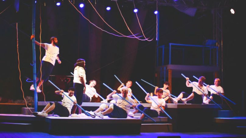 Migrations: Odyssey, performed at the Hangar Theatre in 2021