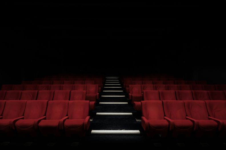 empty movie theater seats