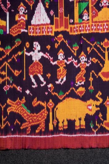Detail of a Burmese textile