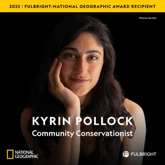 Kyrin Pollock National Geographic award