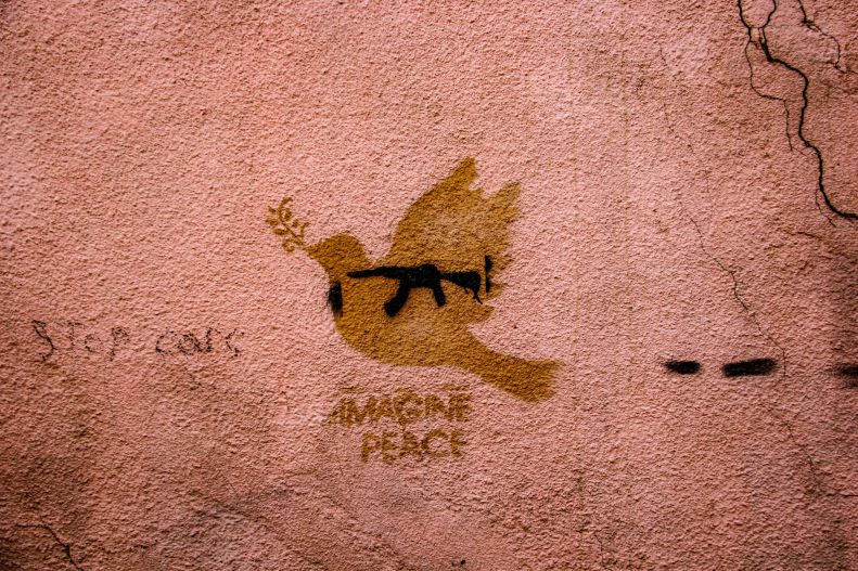 Peace, street art