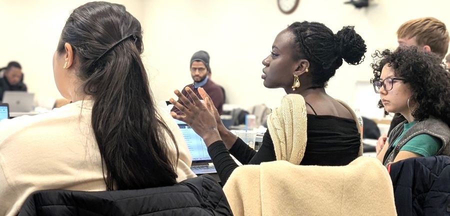 Group Photo of Reppy 2024-25 fellows in class