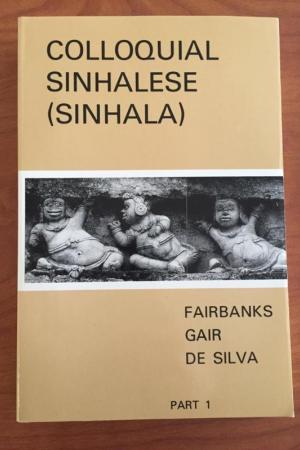 Colloquial Sinhala, Part I Cover