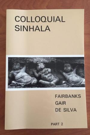 Colloquial Sinhala, Part II Cover