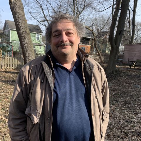 Dmitry Bykov in Ithaca, March 2022. Photo: Jon Miller