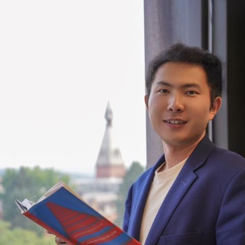 A photo of EAP Fellowship recipient, Zhipeng Zhou